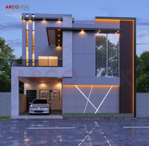 Elegant Modern House Design in Abbottabad KPK